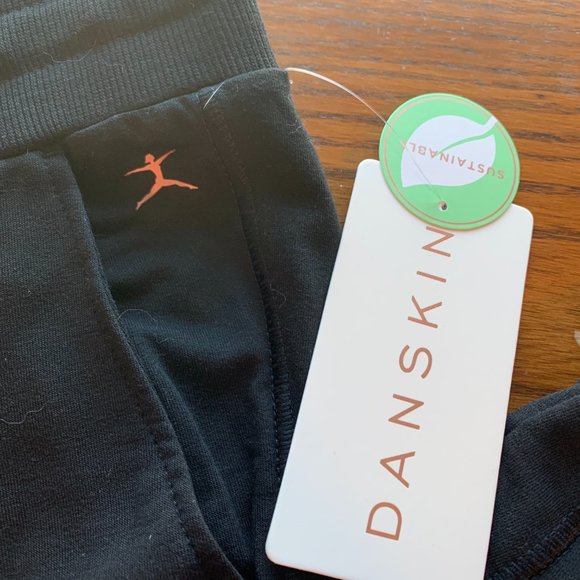 NWT Black Danskin Joggers - Picture 2 of 3